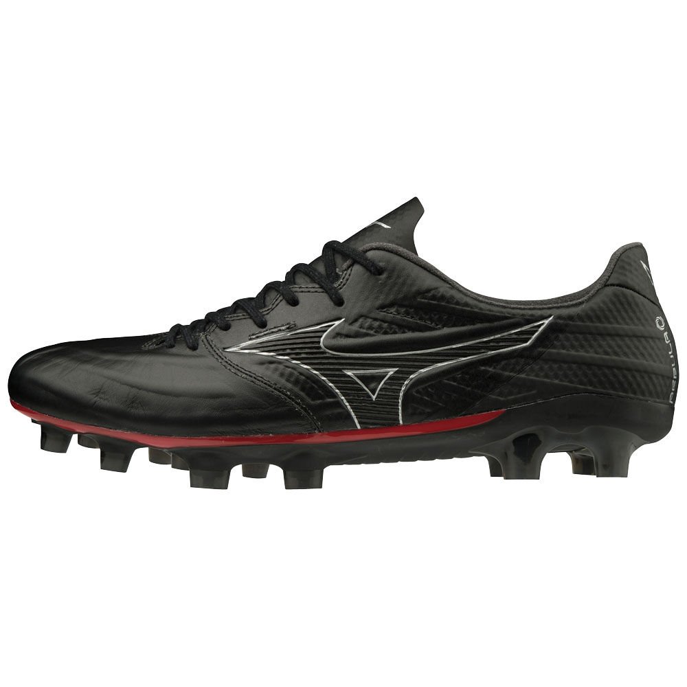 Mizuno Women's REBULA 3 ELITE Soccer Cleats Black/Silver (P1GA196204-BEW)